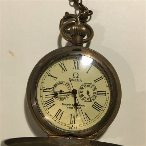 vintage fake omega pocketwatch